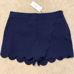 NWT Vineyard Vines Navy Seersucker Skort